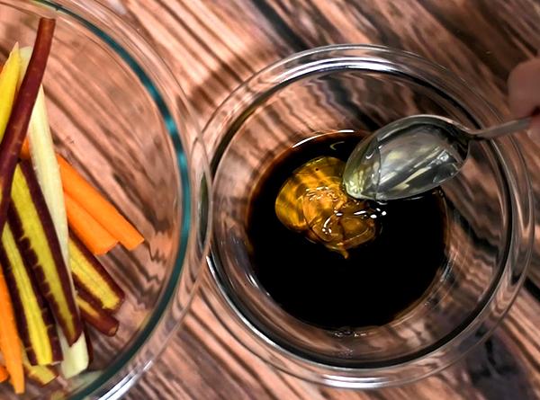 Honey Balsamic Roasted Carrots - Step 2